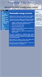Mobile Screenshot of prevailingwindpower.com